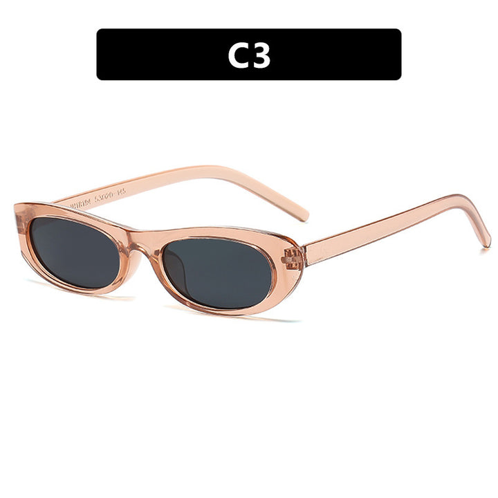 Dame moteriktig solbrille i elegant cat-eye stil Luvikno