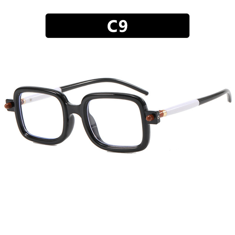 Dame firkantet solbrille med trendy ramme og komfortabel passform Luvikno