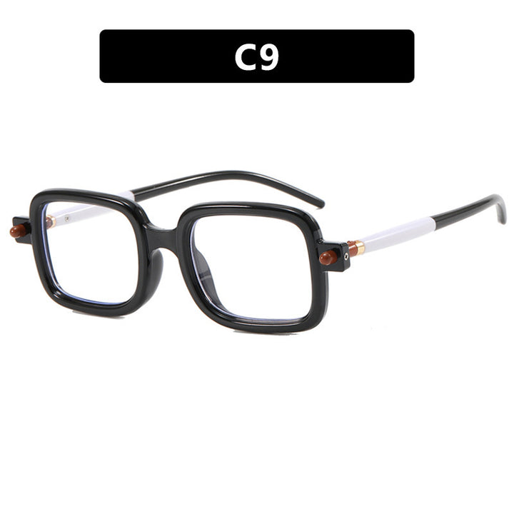 Dame firkantet solbrille med trendy ramme og komfortabel passform Luvikno