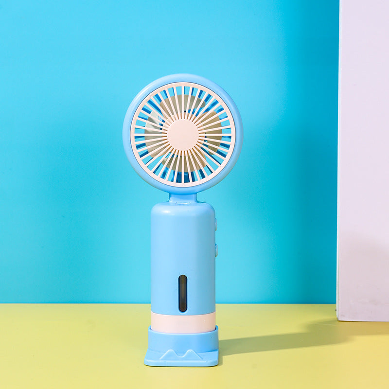 Dame Bærbar Mini Håndvifte med søtt Dyredesign Luvikno