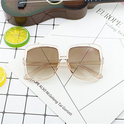 Dame Geometrisk Solbrille i moderne design Luvikno