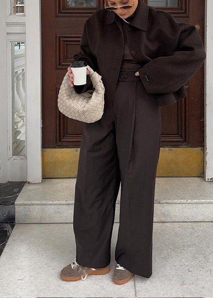 Luvik | Lyhyt villasekoite takki