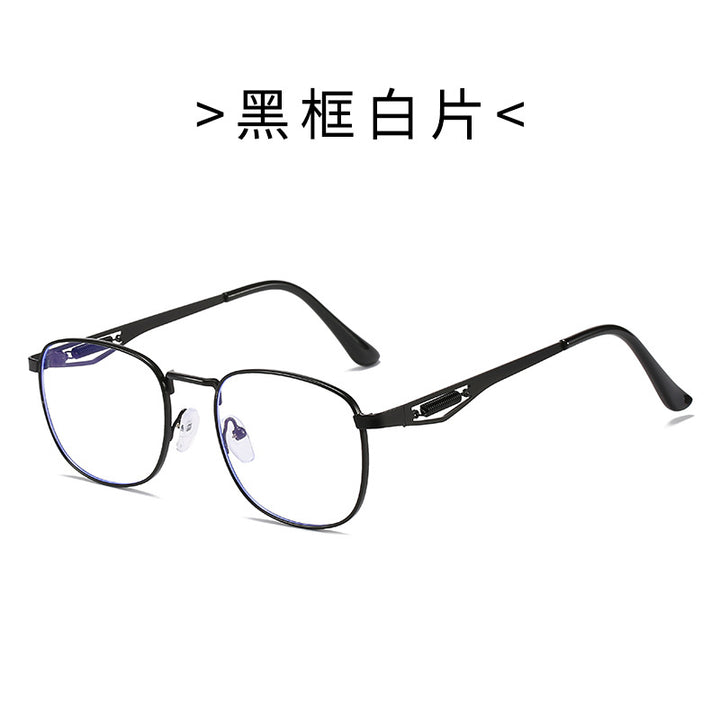 Dame Fashionable Pilot Sunglasses with High-Quality Metal Frame Luvikno