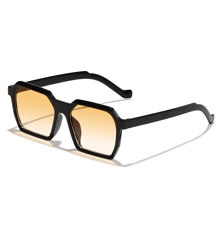 Dame moterik solbrille med innovativt åttekantet design Luvikno