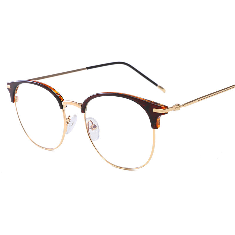 Damer moteriktig cat-eye brille med filigran metallramme Luvikno