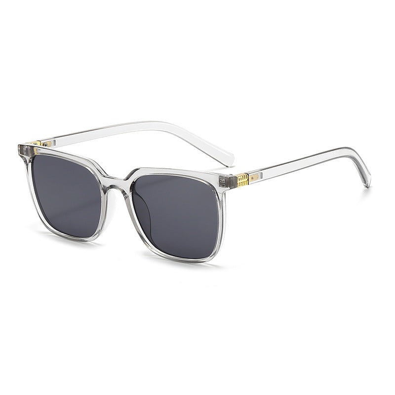 Dame moteriktig oversized solbrille Luvikno