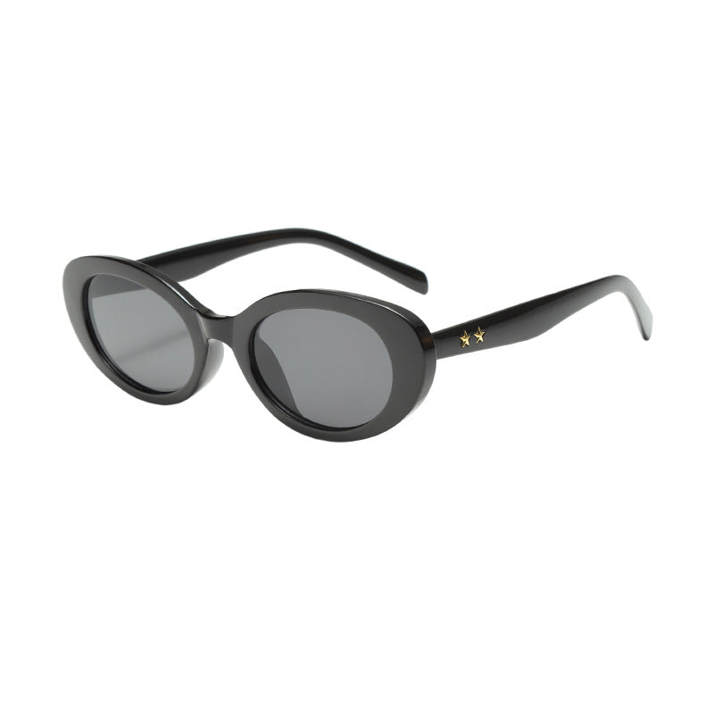 Dame solbriller i elegant vintage-stil med UV-beskyttelse Luvikno