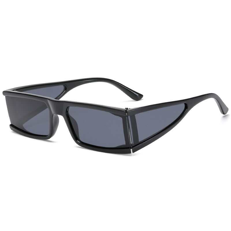 Damer futuristisk sportslig solbrille Luvikno