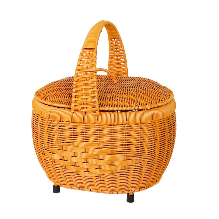 Dame Dekorativ kurv med lokk Luvikno