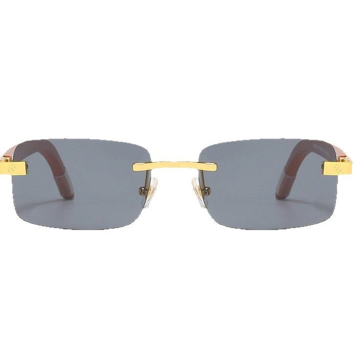 Dame Korreksjonsbrille med høyverdig metallramme og moderne design Luvikno