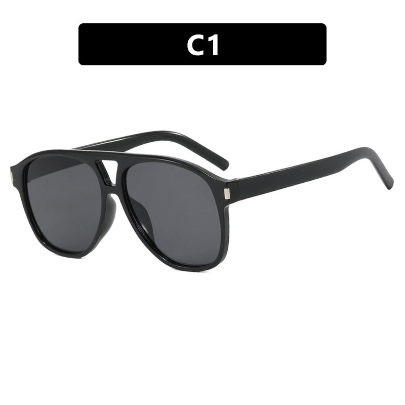 Damer solbrille i trendy skilpadde-design Luvikno