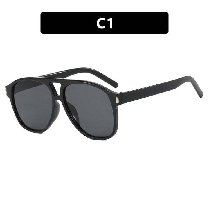 Damer solbrille i trendy skilpadde-design Luvikno
