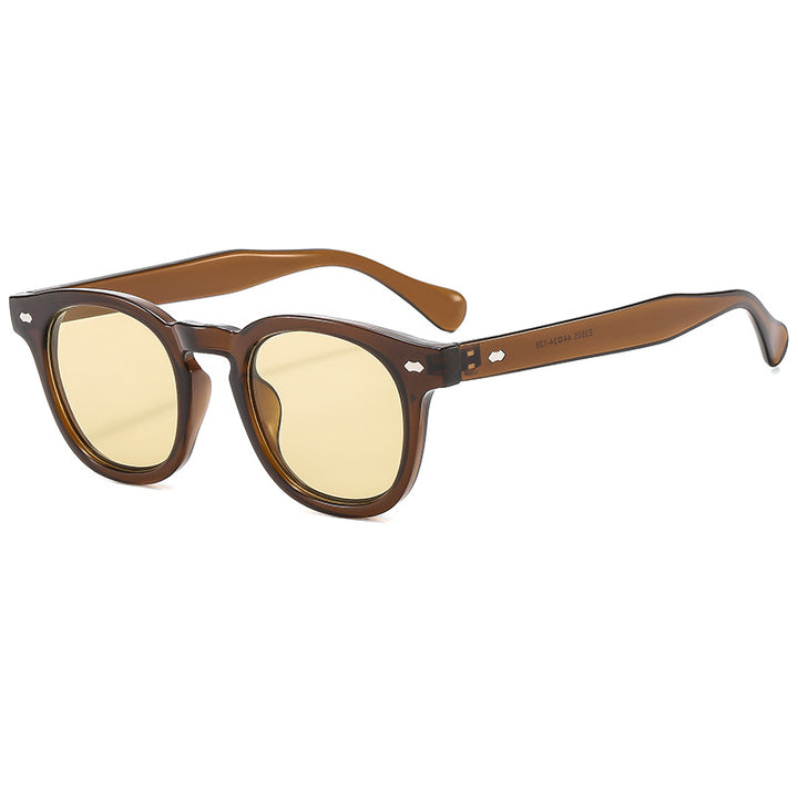 Dame Designer-solbrille i stilfull retro-look Luvikno