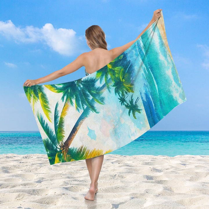 Women's beach towel by Luvikno