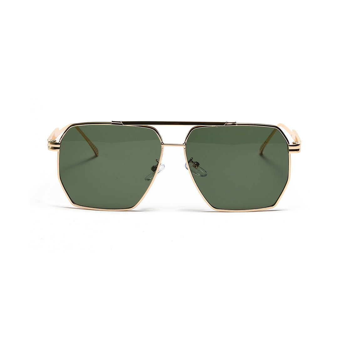 Damer elegant sekskantet solbrille Luvikno