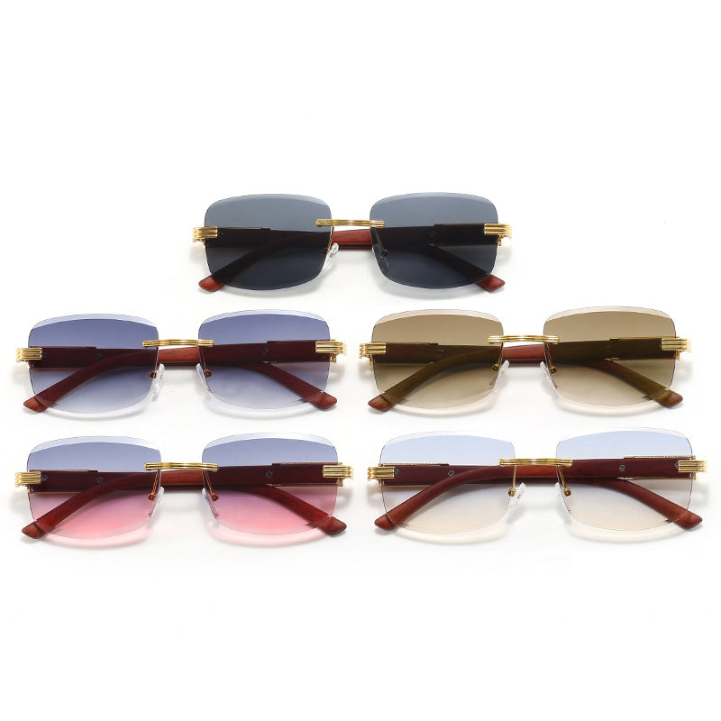 Dame designer solbrille med luksuriøse accenter Luvikno