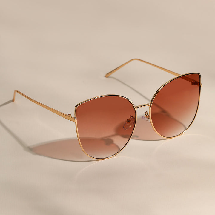 Damer Cat-Eye solbriller Luvikno