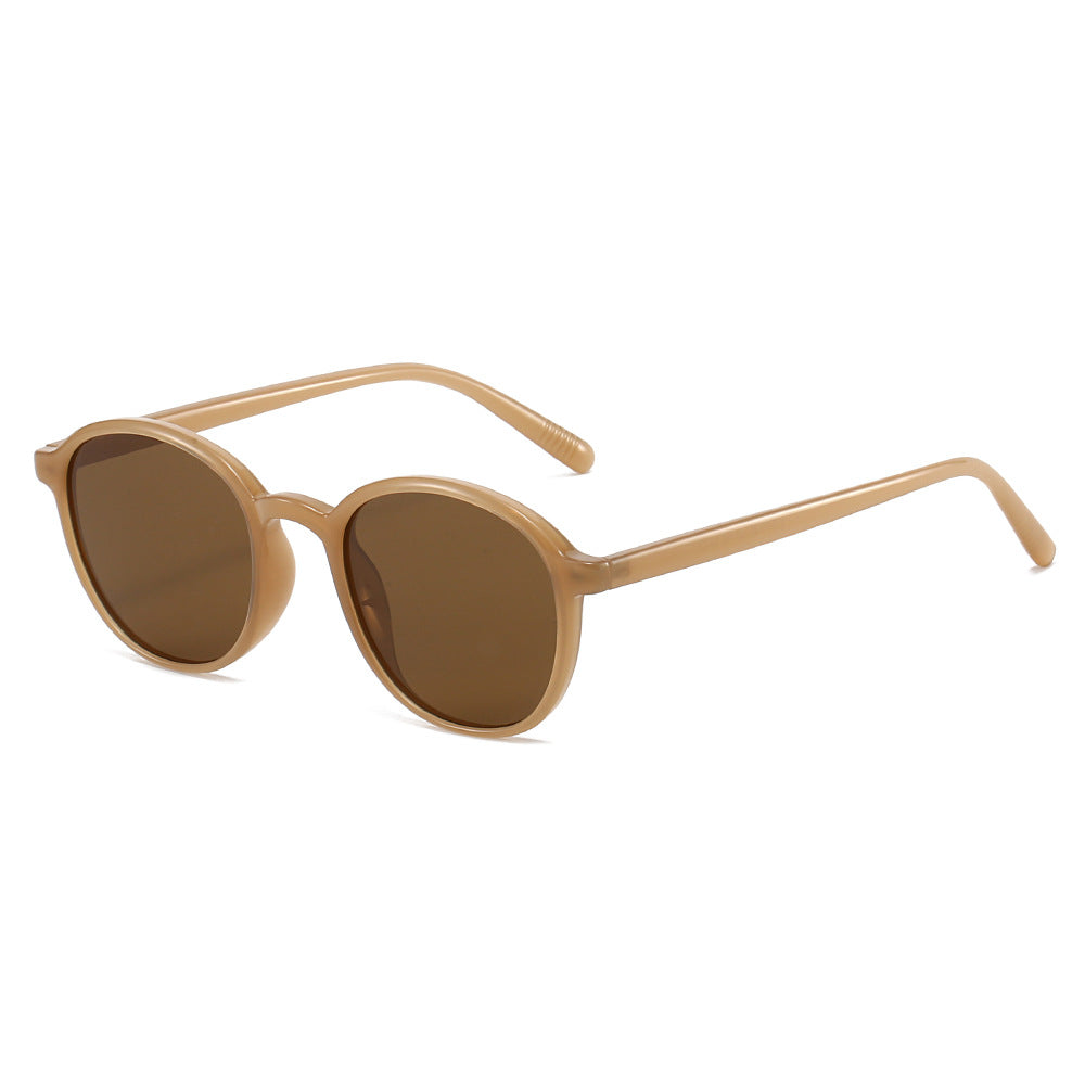 Dame moteriktig solbrille i klassisk ovaldesign Luvikno