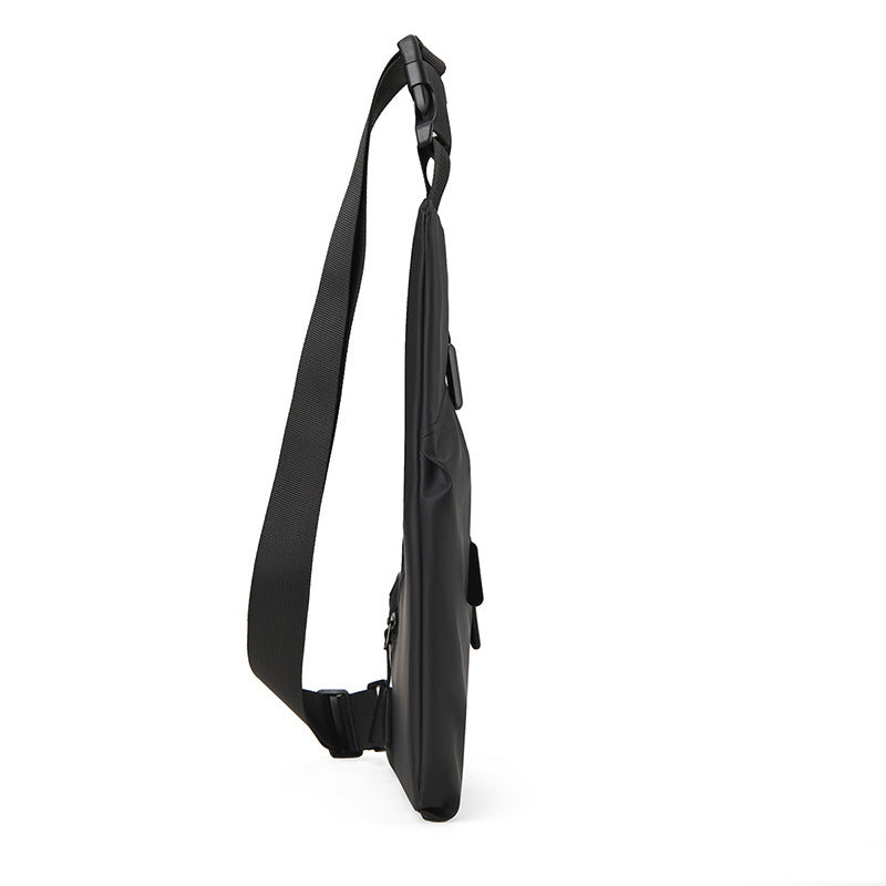 Unisex Sling Backpack med flere rom og vanntett materiale Luvikno