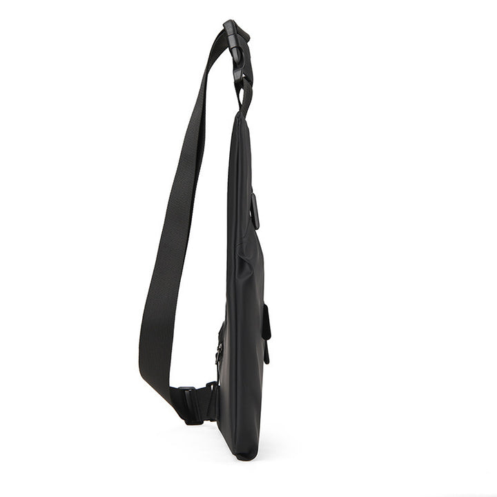 Unisex Sling Backpack med flere rom og vanntett materiale Luvikno