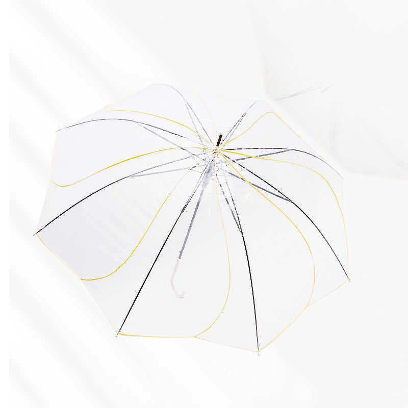 Damer Transparent Design Sammenleggbart Parasol Luvikno
