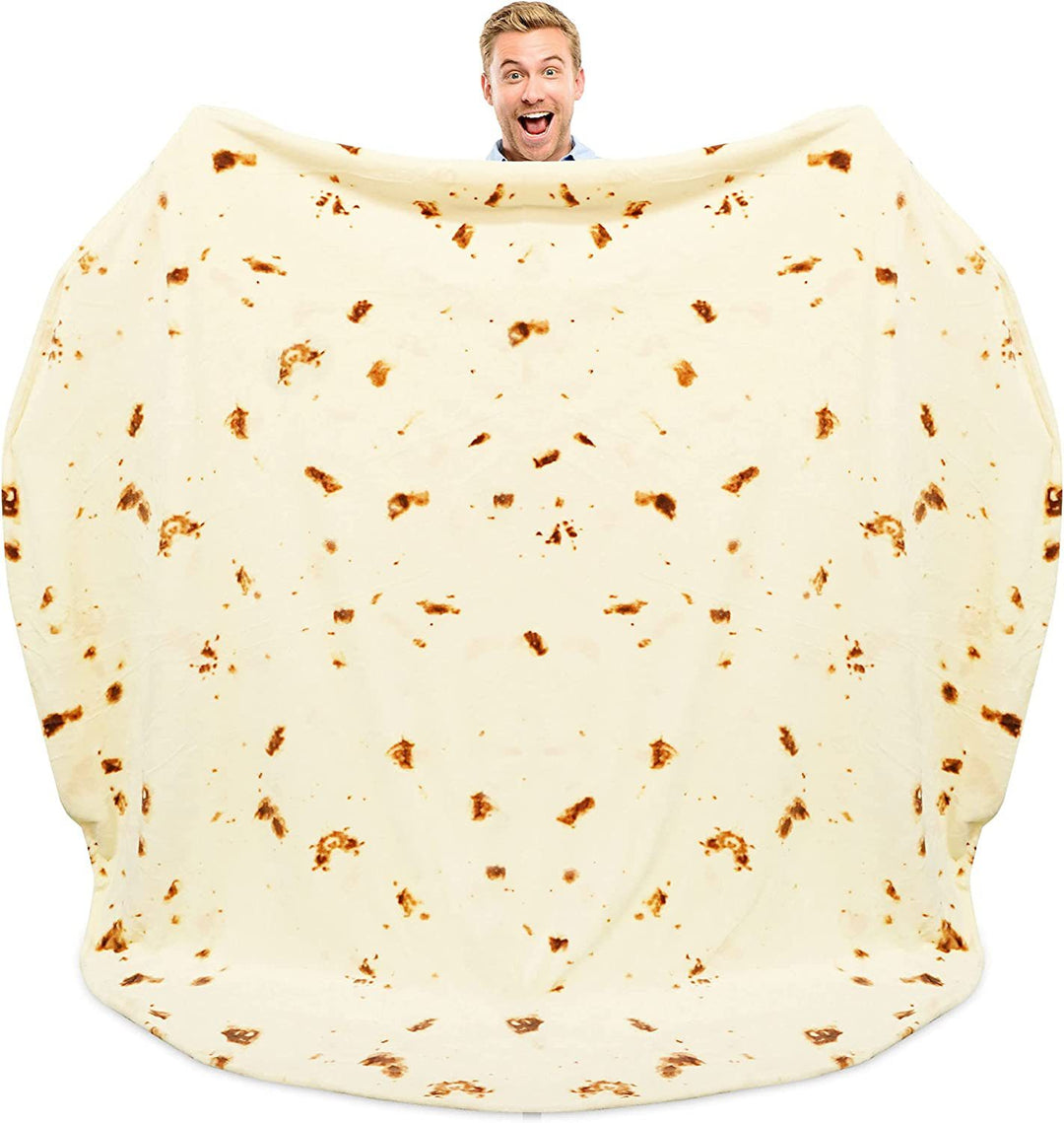 Unisex Fun-teppe i Tortilla-design Luvikno