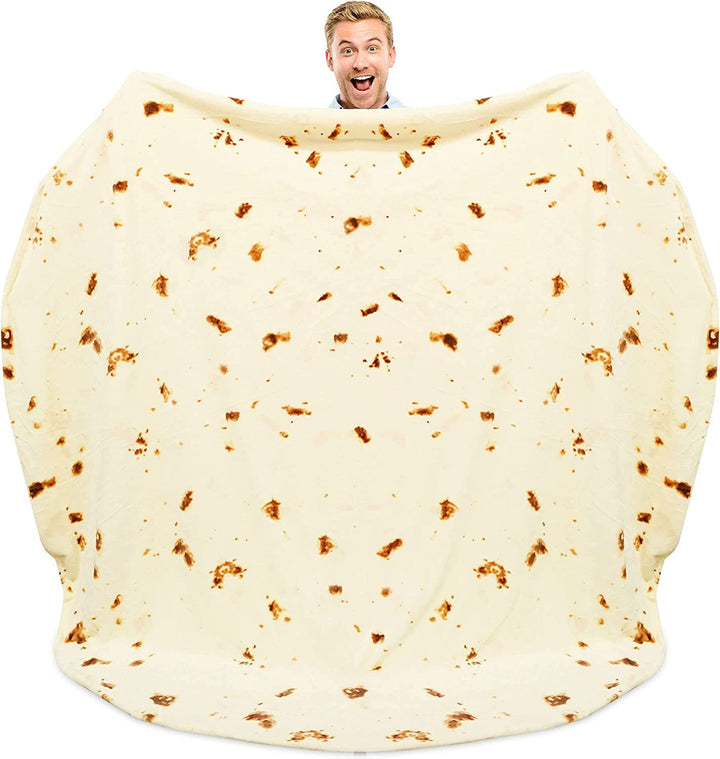 Unisex Fun-teppe i Tortilla-design Luvikno