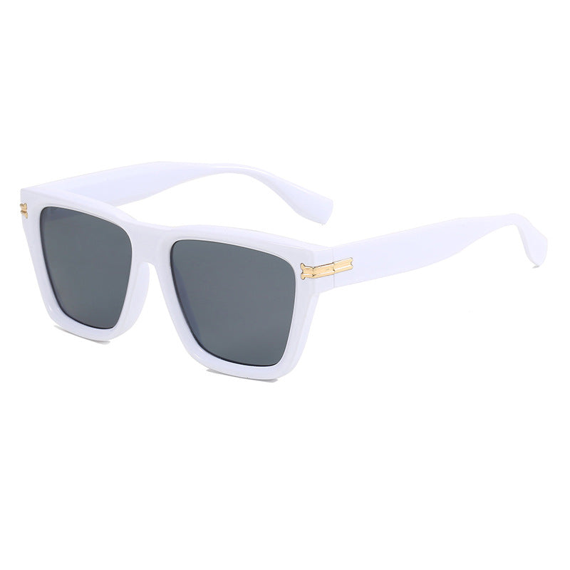 Dame Firkantet Designer Solbrille Luvikno