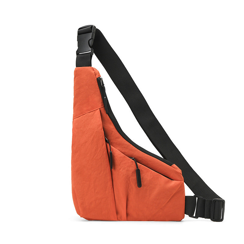Unisex Sling Backpack med flere rom og vanntett materiale Luvikno
