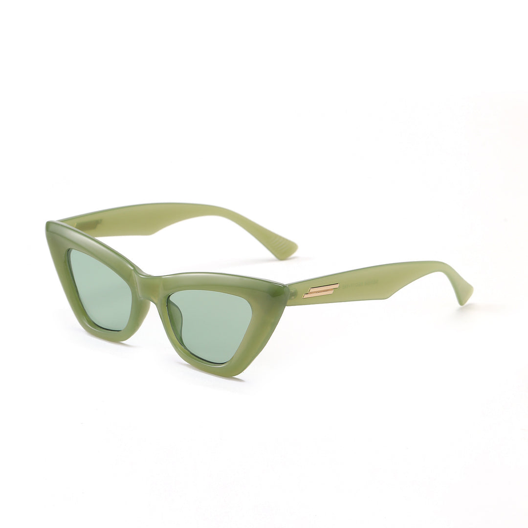 Dame Cat-Eye solbriller med moderne og elegant design Luvikno