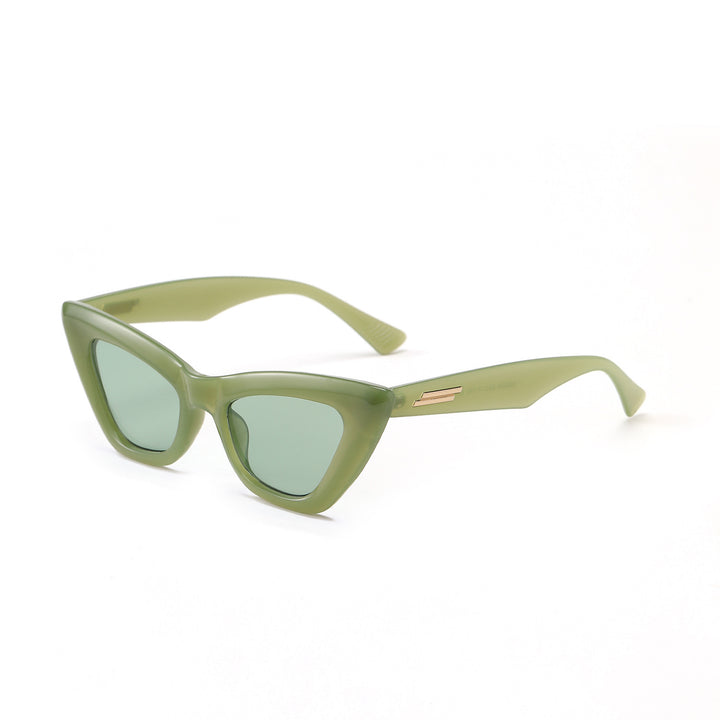 Dame Cat-Eye solbriller med moderne og elegant design Luvikno