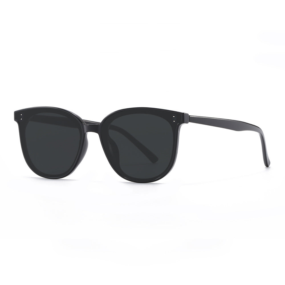 Dame Moda firkantet solbrille med robust ramme og UV-beskyttelse Luvikno