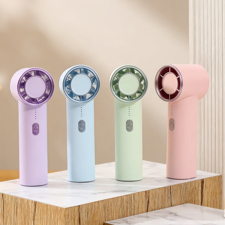 Damen Bærbar Håndvifte med USB-ladingsfunksjon og fleksibelt design Luvikno