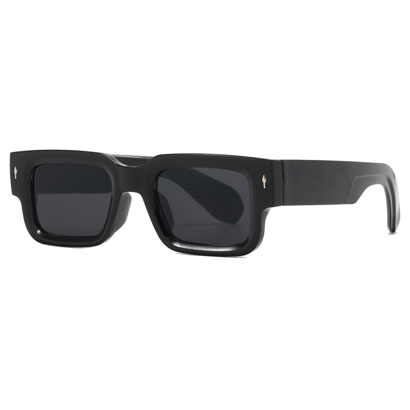 Dame kvadratisk solbrille med elegant design og UV-beskyttelse Luvikno