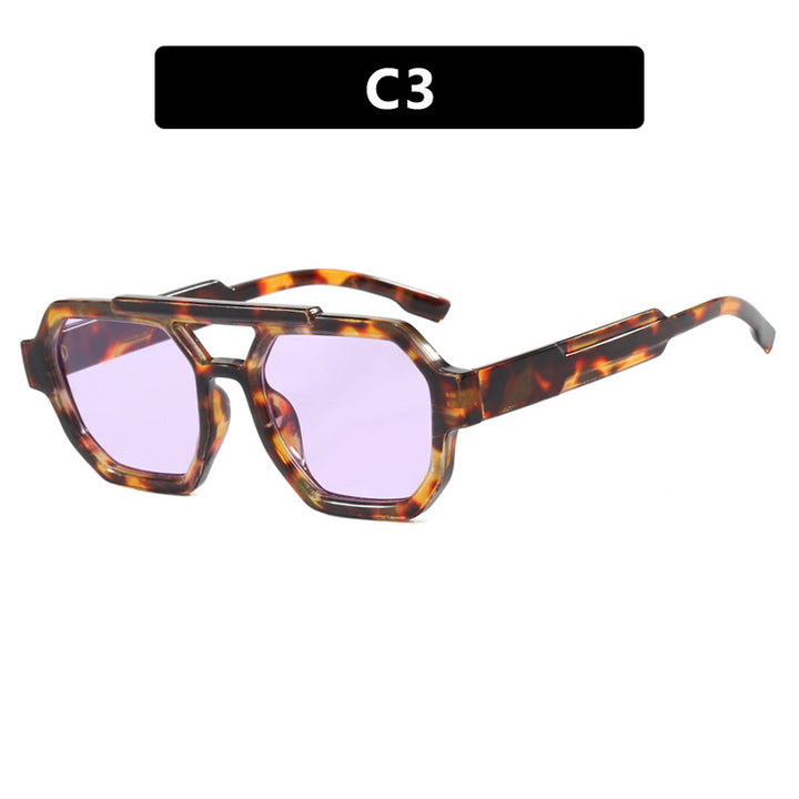 Dame oversized solbrille i maskulin design Luvikno