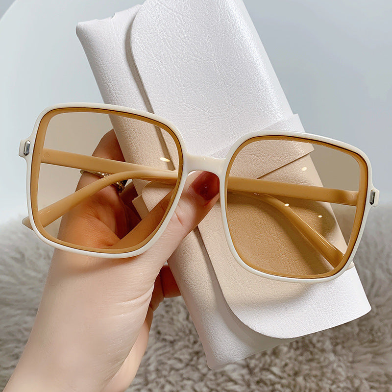 Dame Oversized Solbriller med UV-Beskyttelse og Elegant Design Luvikno