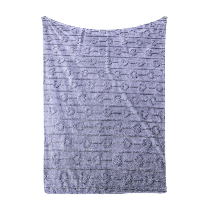 Damer Koselig Mikrofiber Hurtigskiftepledd i moderne rutemønster Luvikno