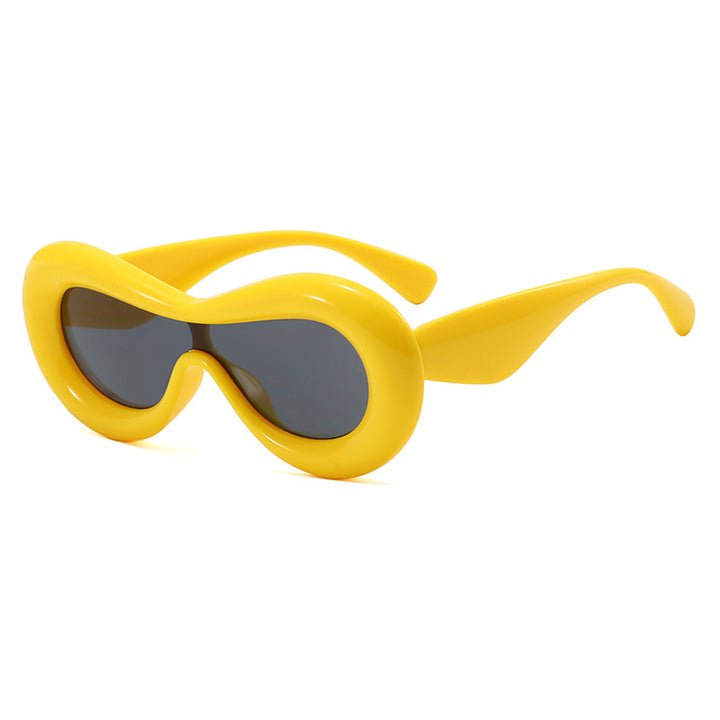 Dame futuristisk design-solbrille Luvikno