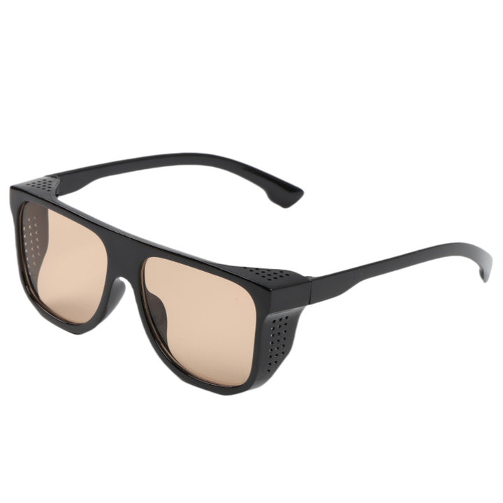 Dame moterik oversized solbrille med unik aksent Luvikno