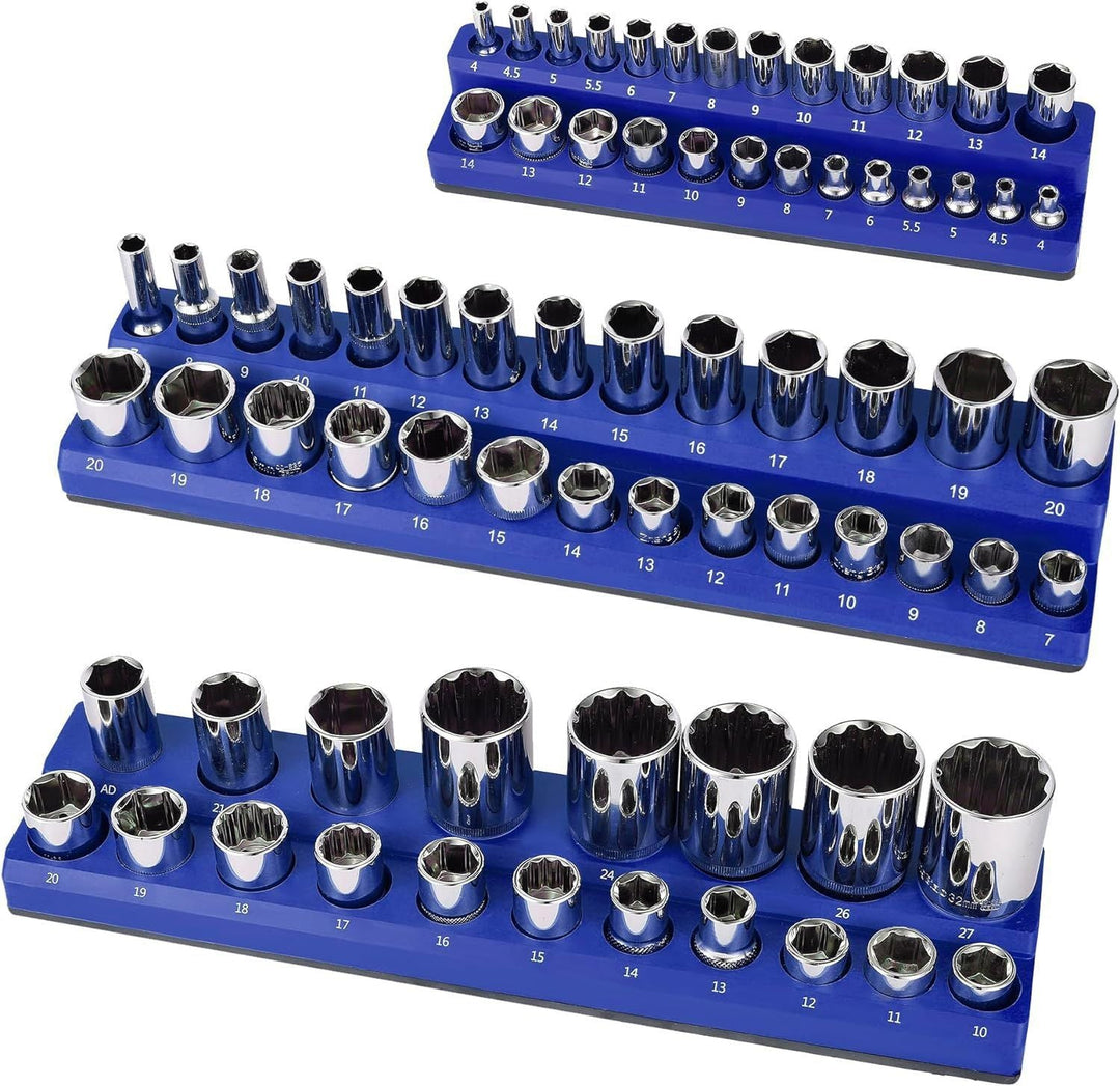 Heavy-Duty Magnetisk Socket Organizer Luvikno