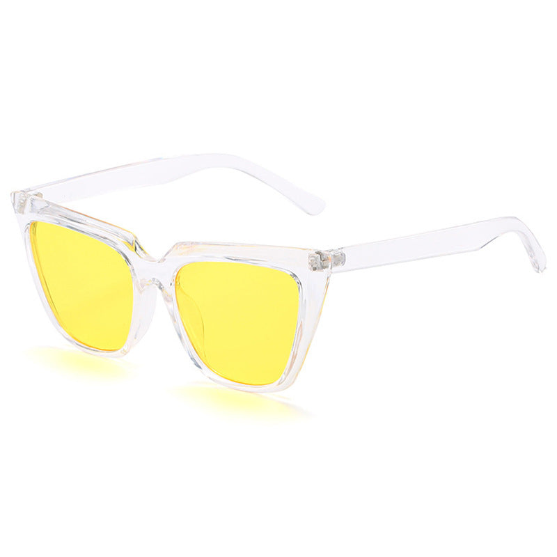 Damer Geometrisk Oversized Solbrille Luvikno