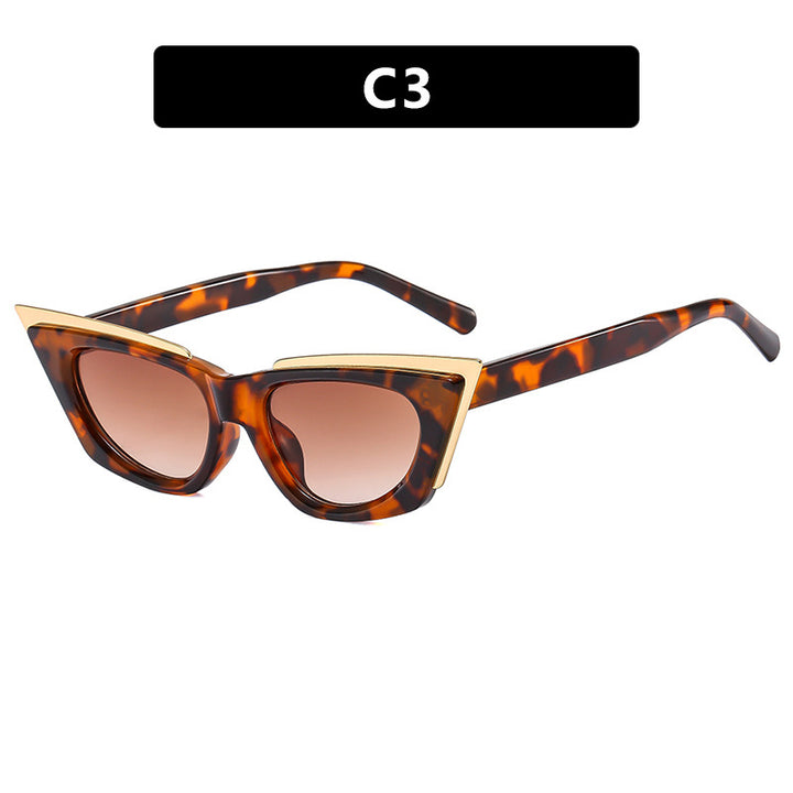 Damer ekstravagant Cat-Eye solbrille Luvikno