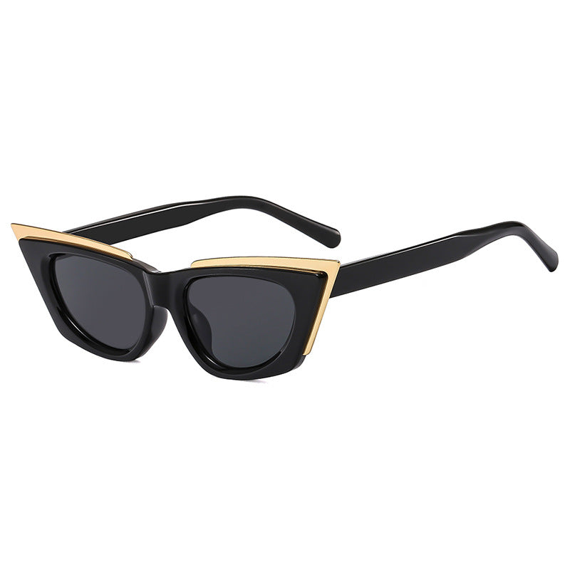 Damer ekstravagant Cat-Eye solbrille Luvikno