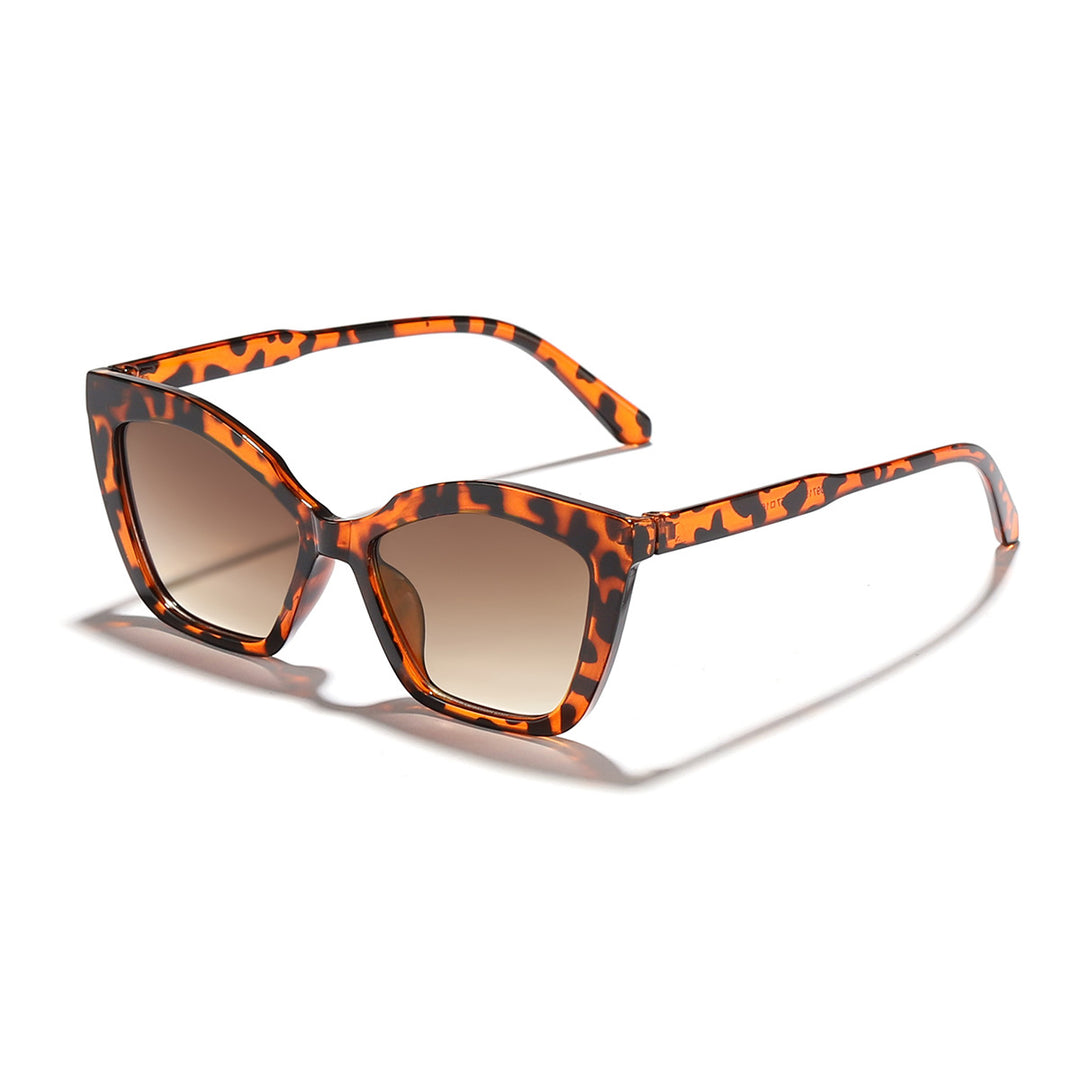 Dame ekstravagante Cat-Eye solbriller Luvikno