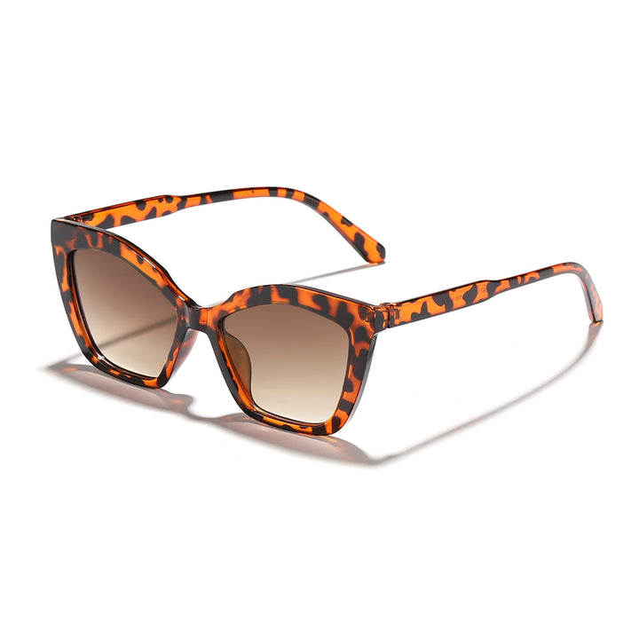Dame ekstravagante Cat-Eye solbriller Luvikno