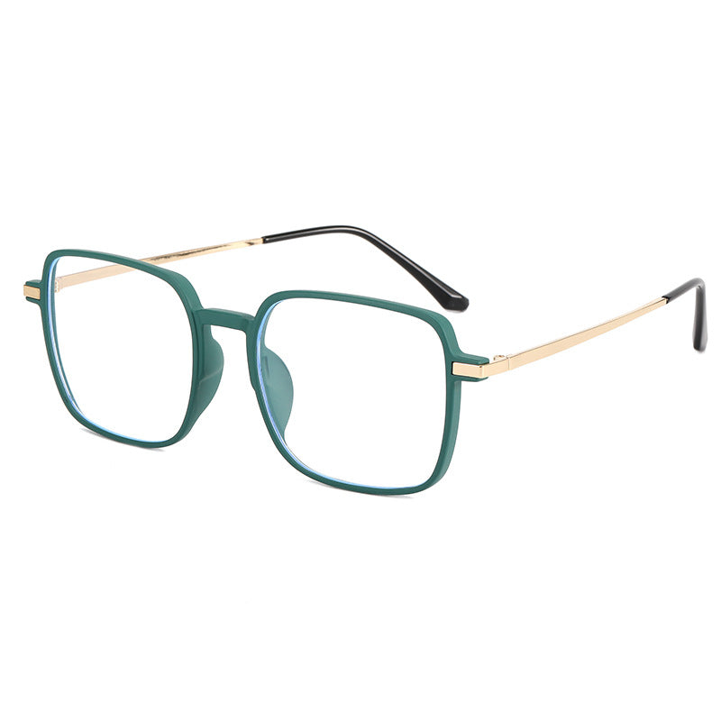 Dame moteriktig oversized solbrille med eksklusive metall-detaler Luvikno