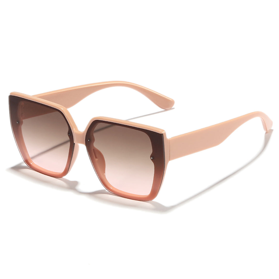 Dame oversized solbriller med elegant design Luvikno