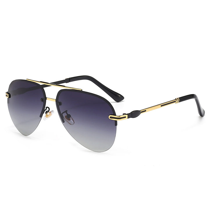 Herrer Klassisk Pilot-Solbrille Luvikno