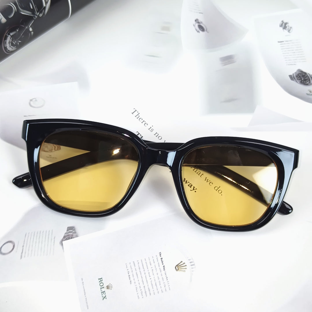 Dame Cat-Eye solbriller med moderne design Luvikno