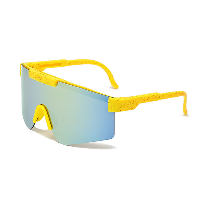 Dame Sport-solbrille med futuristisk design Luvikno